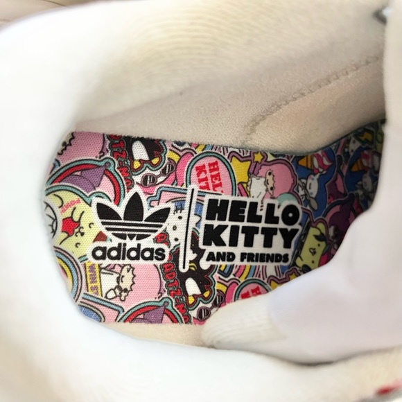 ADIDAS Originals Adi 2000 X Hello Kitty Sneakers Size 5.5 NWOB Novelty Artsy - Picture 8 of 10